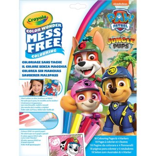 Crayola Kolorowanka dla dzieci i 4 niebrudzące magiczne flamastry Color Wonder Mess Free Psi Patrol 3+