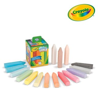 Crayola Kreda chodnikowa dla dzieci kolorowa 16 szt.