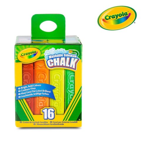 Crayola Kreda chodnikowa dla dzieci kolorowa 16 szt.