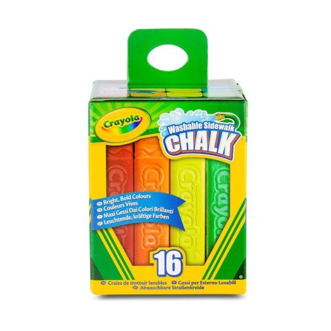 Crayola Kreda chodnikowa dla dzieci kolorowa 16 szt.