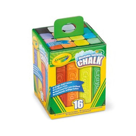 Crayola Kreda chodnikowa dla dzieci kolorowa 16 szt.