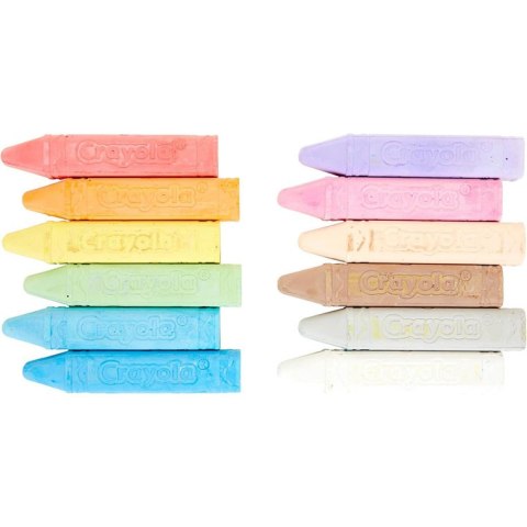 Crayola Kreda chodnikowa dla dzieci kolorowa 16 szt.