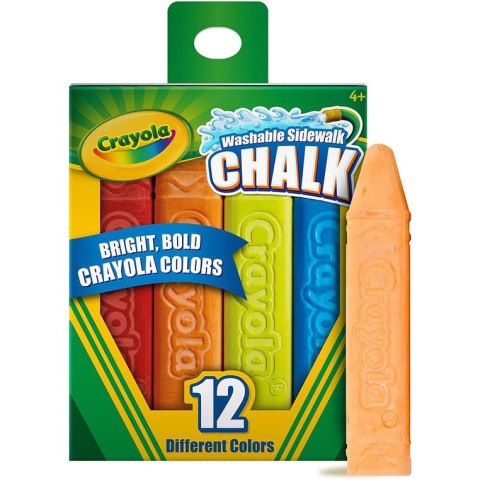 Crayola Kreda chodnikowa dla dzieci kolorowa 16 szt.