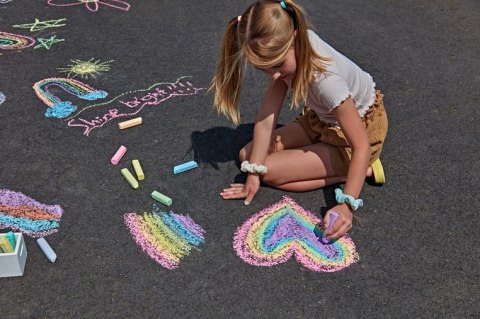 Crayola Kreda chodnikowa dla dzieci kolorowa 16 szt.