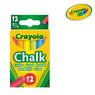 Crayola Kreda dla dzieci niepyląca kolorowa 12 szt.