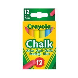 Crayola Kreda dla dzieci niepyląca kolorowa 12 szt.