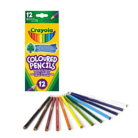 Crayola Kredki ołówkowe 12 szt.