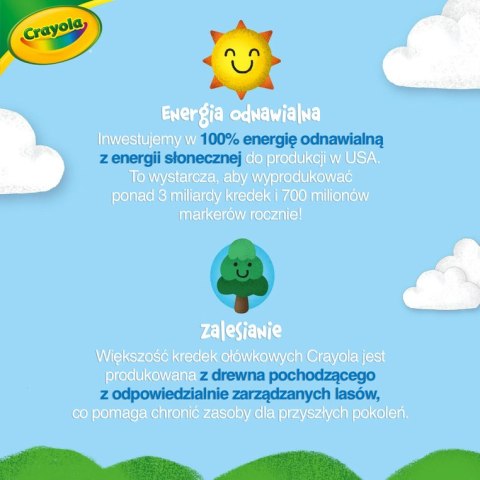 Crayola Kredki ołówkowe 12 szt.