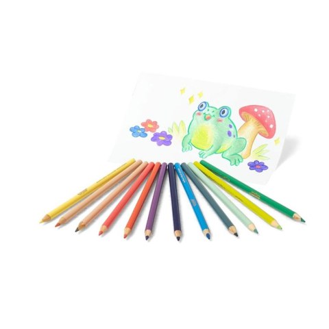 Crayola Kredki ołówkowe pastelowe 12szt.