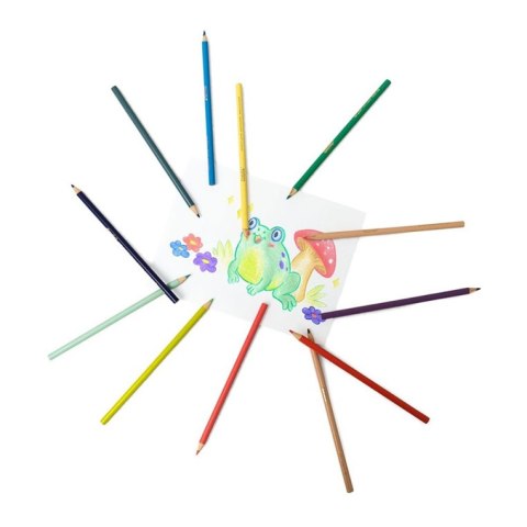 Crayola Kredki ołówkowe pastelowe 12szt.