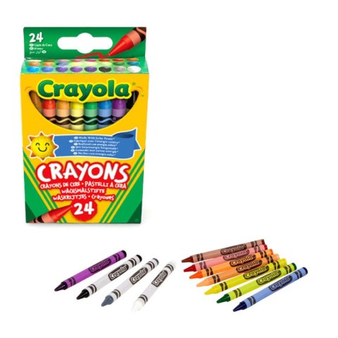 Crayola Kredki świecowe 24szt.