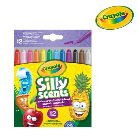 Crayola Kredki wykręcane zapachowe Silly Scents 12szt.