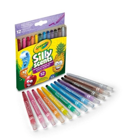 Crayola Kredki wykręcane zapachowe Silly Scents 12szt.