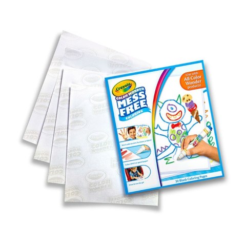 Crayola Papier do kolorowania magicznymi flamastrami Color Wonder Mess Free 3+