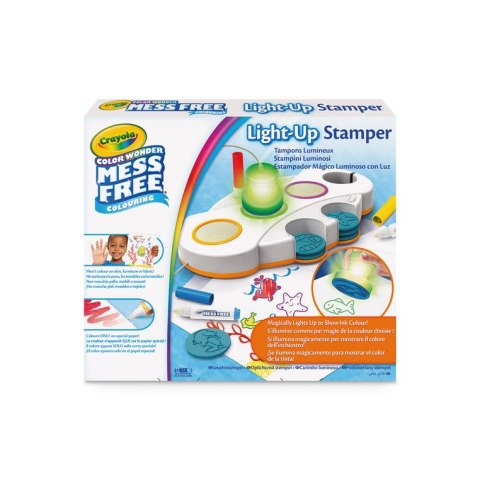 Crayola Podświetlane stemple dla dzieci niebrudzące Color Wonder Mess Free 3+