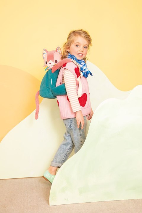 Lilliputiens Miękki plecak przytulanka Kotka Jeanne