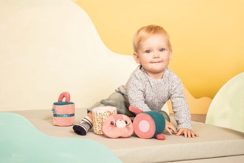 Lilliputiens Wałek dźwiękowy 4-elementowy Kotka Jeanne 6 m+