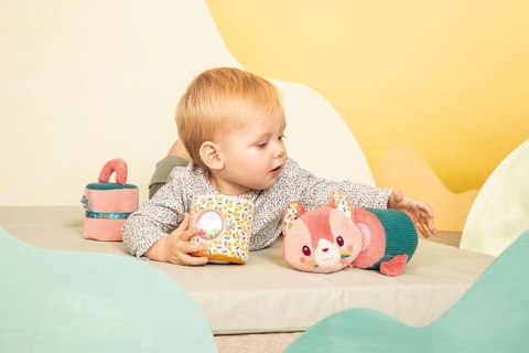 Lilliputiens Wałek dźwiękowy 4-elementowy Kotka Jeanne 6 m+