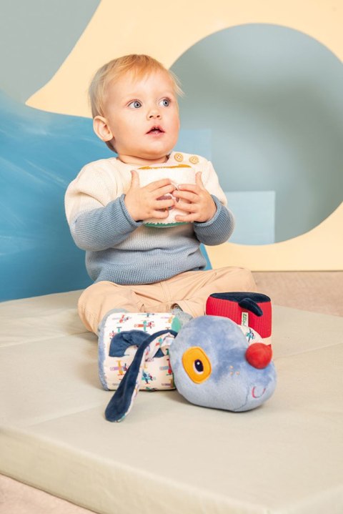 Lilliputiens Wałek dźwiękowy 4-elementowy Piesek Jules 6 m+