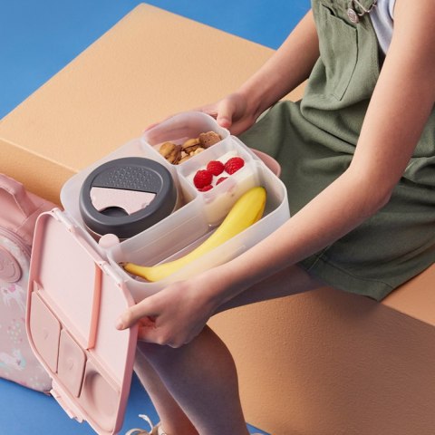 b.box Lunchbox śniadaniówka dla dzieci do szkoły przedszkola 2l Blush Crush