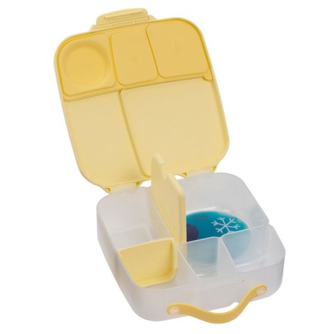 b.box Lunchbox śniadaniówka dla dzieci do szkoły przedszkola 2l Lemon Twist