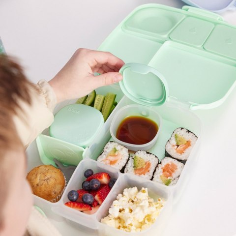 b.box Lunchbox śniadaniówka dla dzieci do szkoły przedszkola 2l Spearmint