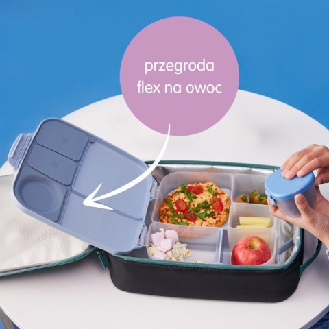 b.box Lunchbox śniadaniówka dla dzieci do szkoły przedszkola 2l Spearmint