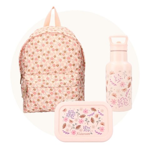 Butelka bidon 350 ml KIDZROOM Memories Flowers