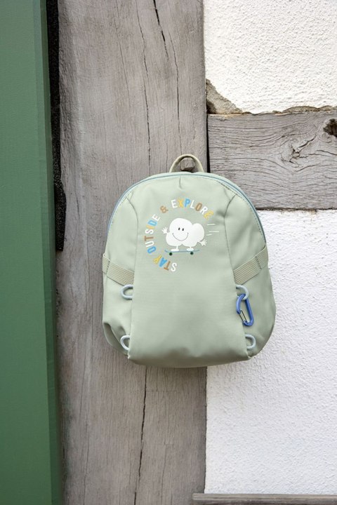 Lassig Plecak plecaczek do przedszkola mini Tiny Outdoor Cloud light khaki