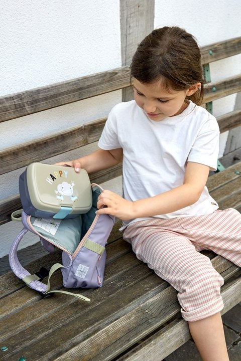 Lassig Plecak plecaczek do przedszkola mini Tiny Outdoor Rainbow lilac
