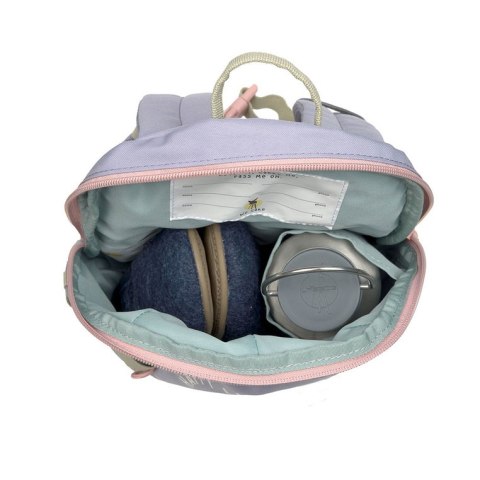 Lassig Plecak plecaczek do przedszkola mini Tiny Outdoor Rainbow lilac