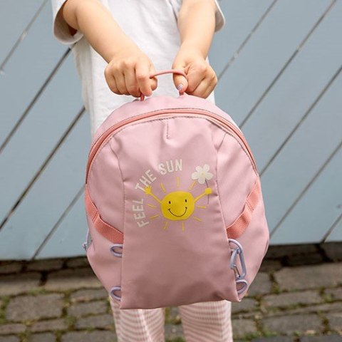 Lassig Plecak plecaczek do przedszkola mini Tiny Outdoor Sunshine peach