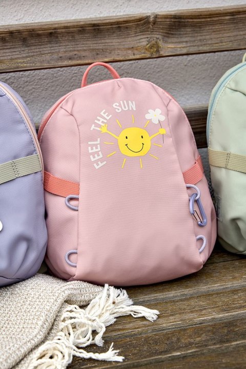 Lassig Plecak plecaczek do przedszkola mini Tiny Outdoor Sunshine peach