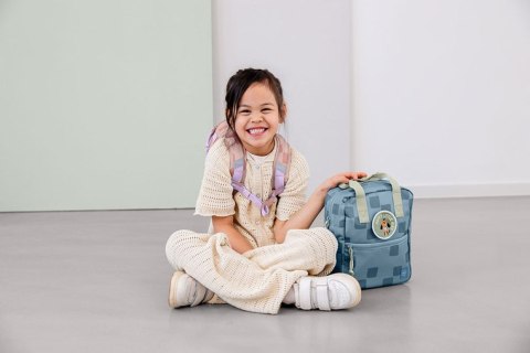 Lassig Plecak mini kwadratowy Pattern Party Blue