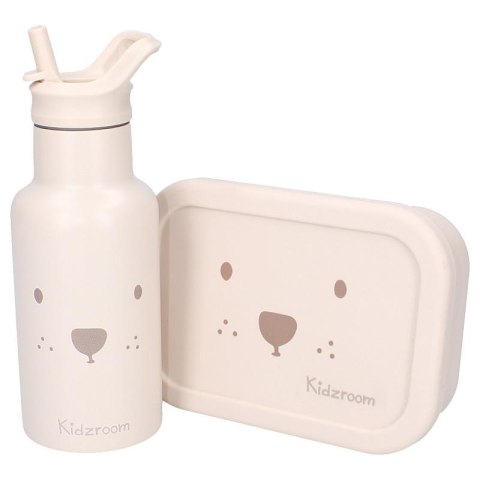 Lunchbox pojemnik silikon KIDZROOM Beary Excited