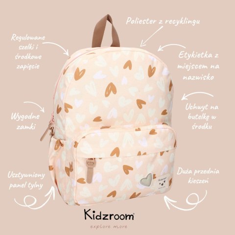 Plecak dla dzieci L Loving Days pink KIDZROOM