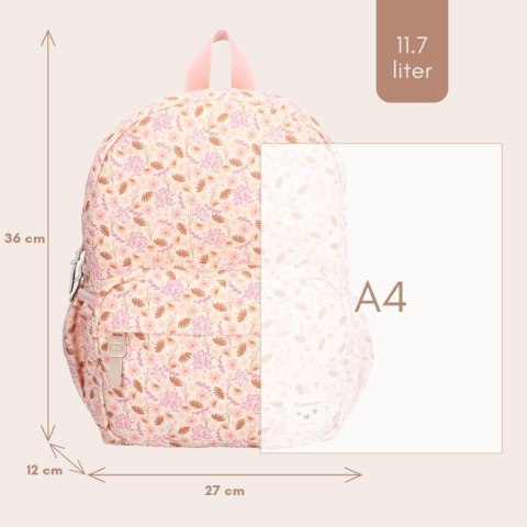 Plecak do przedszkola szkoły dla dzieci L Memories Flowers Pink KIDZROOM