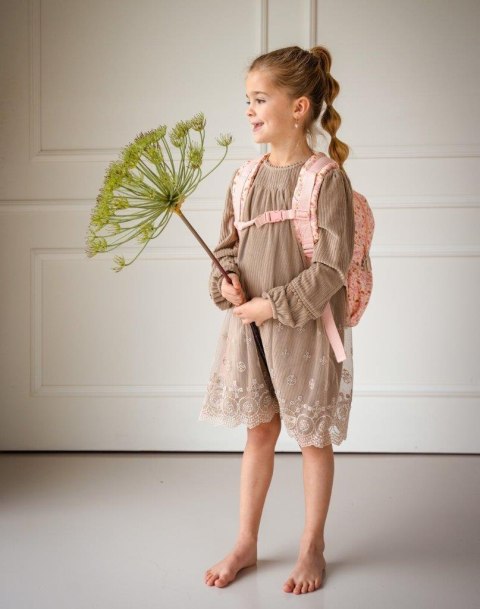Plecak do przedszkola szkoły dla dzieci L Memories Flowers Pink KIDZROOM