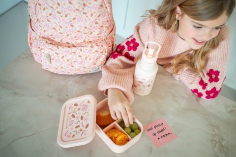 Plecak do przedszkola szkoły dla dzieci L Memories Flowers Pink KIDZROOM