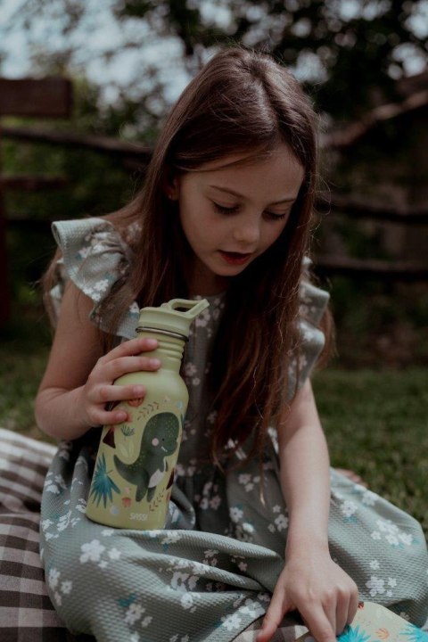 Butelka na wodę bidon 500 ml Dinozaur SASSI