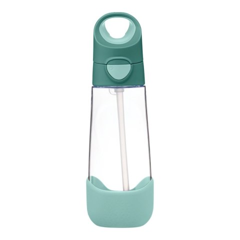 Butelka na wodę tritanowa ze słomką 600ml Emerald Forest b.box