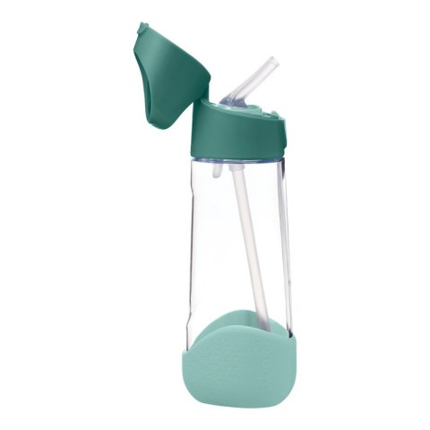Butelka na wodę tritanowa ze słomką 600ml Emerald Forest b.box