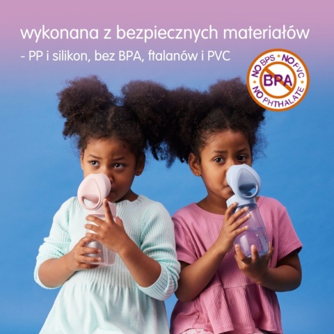 Butelka ze słomką Junior Spearmint, b.box