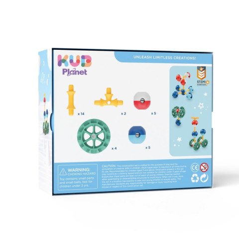 KUB Planet magnetyczne klocki konstrukcyjne 3D 30