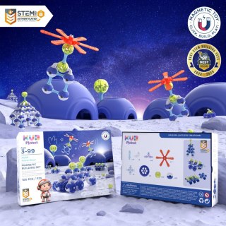 KUB Planet magnetyczne klocki konstrukcyjne 3D 90