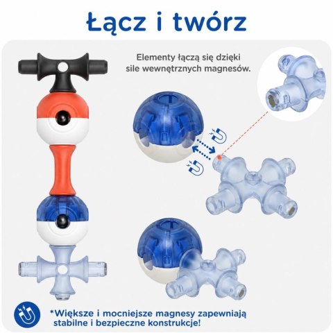 KUB Planet magnetyczne klocki konstrukcyjne 3D 90