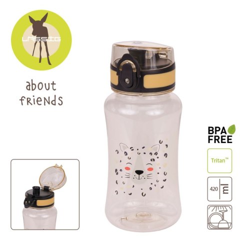 Lassig Butelka - bidon tritanowa 420 ml About Friends Lampart