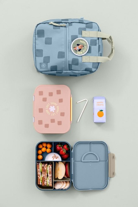 Lassig Lunchbox Bento z przegródkami Pattern Party Rose/lilac
