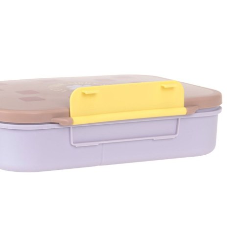 Lassig Lunchbox Bento z przegródkami Pattern Party Rose/lilac