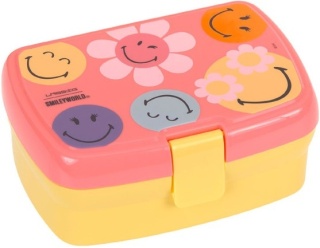 Lassig Lunchbox z wkładką SmileyWorld dusty rose